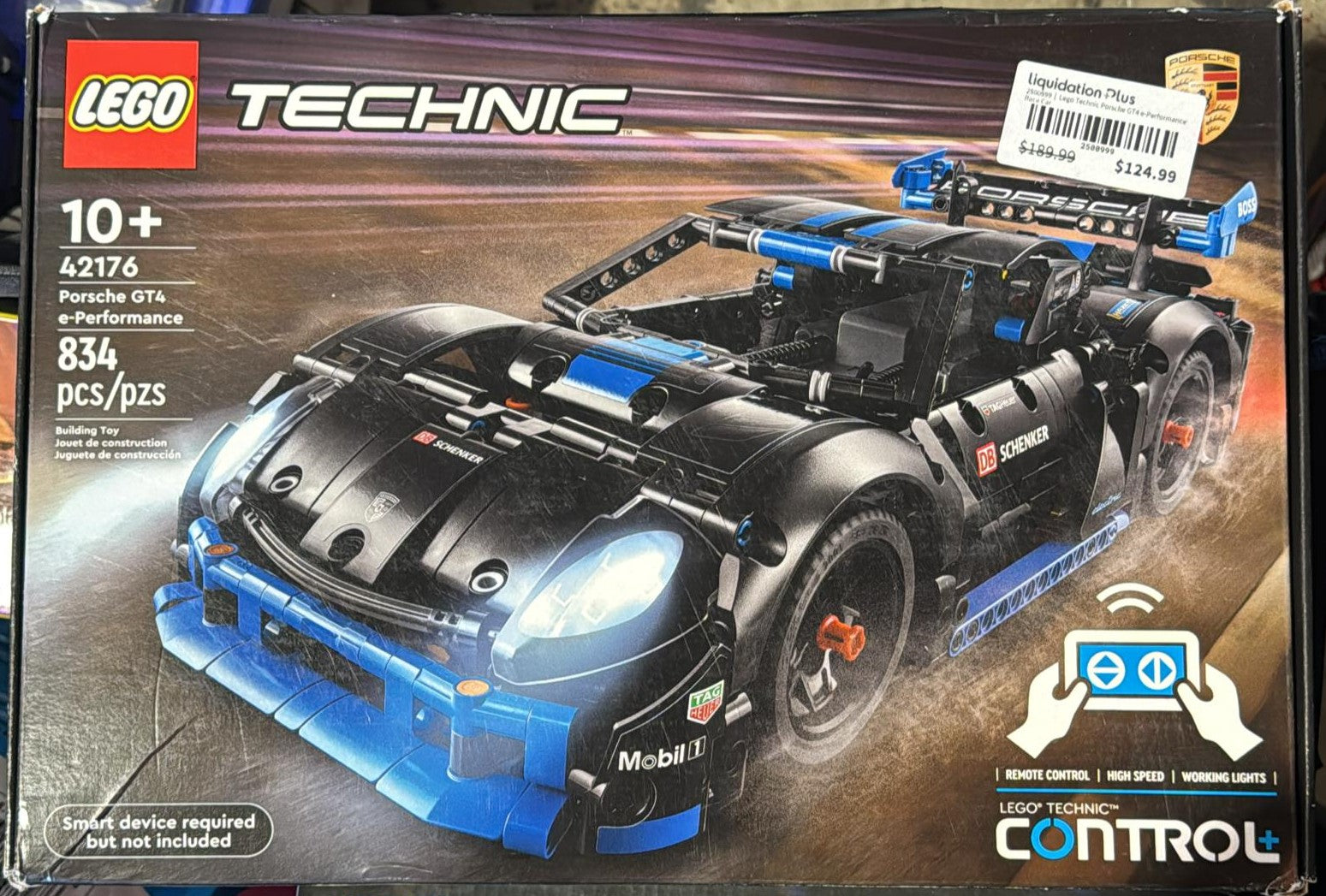 Lego Technic Porsche GT4 e-Performance Race Car