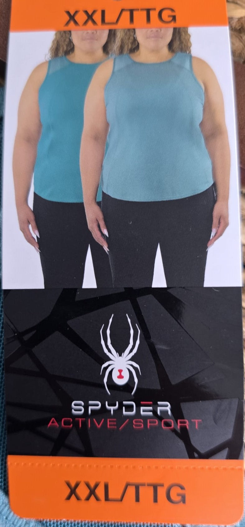 SPYDER 2PK ACTIVE TANK + LADIES SIZES XXL
