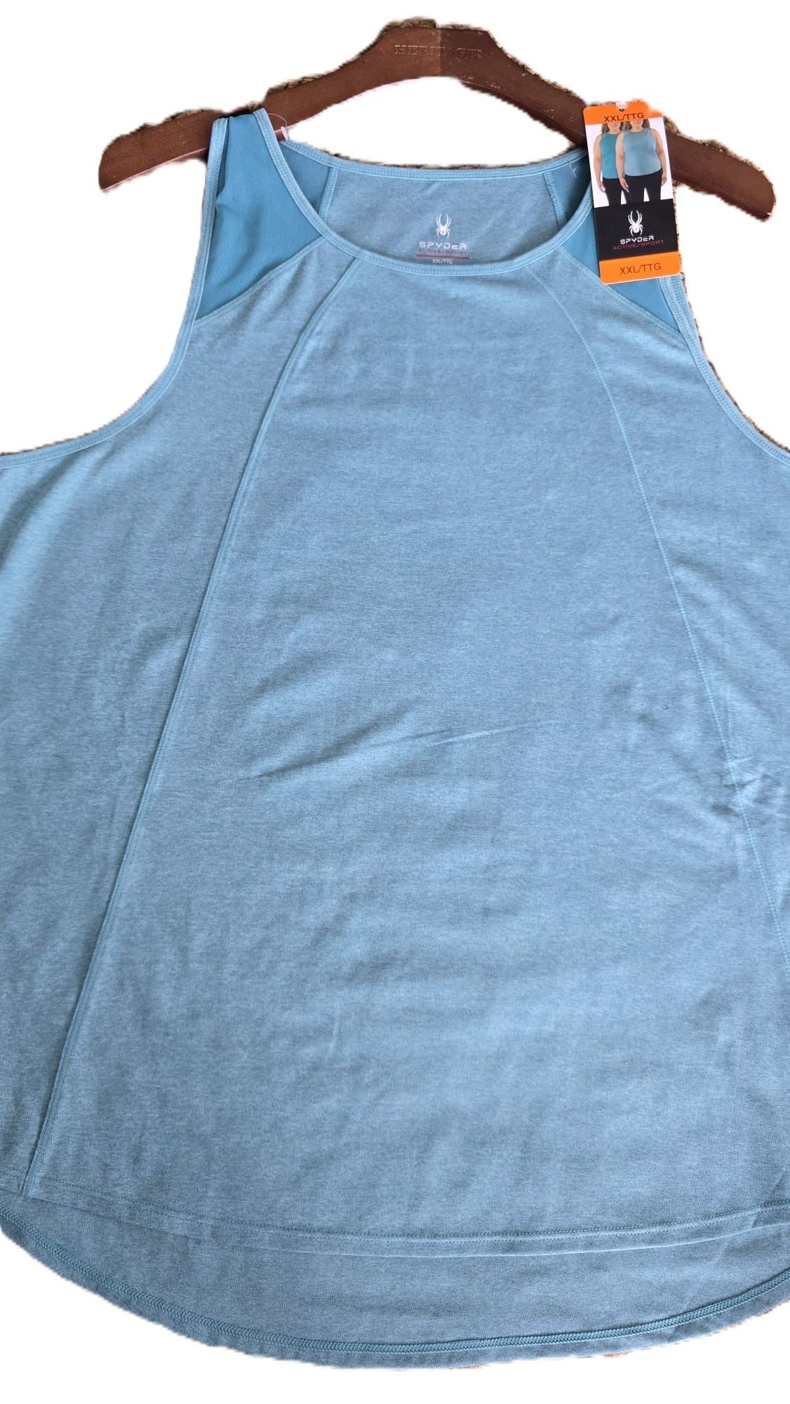 SPYDER 2PK ACTIVE TANK + LADIES SIZES XXL