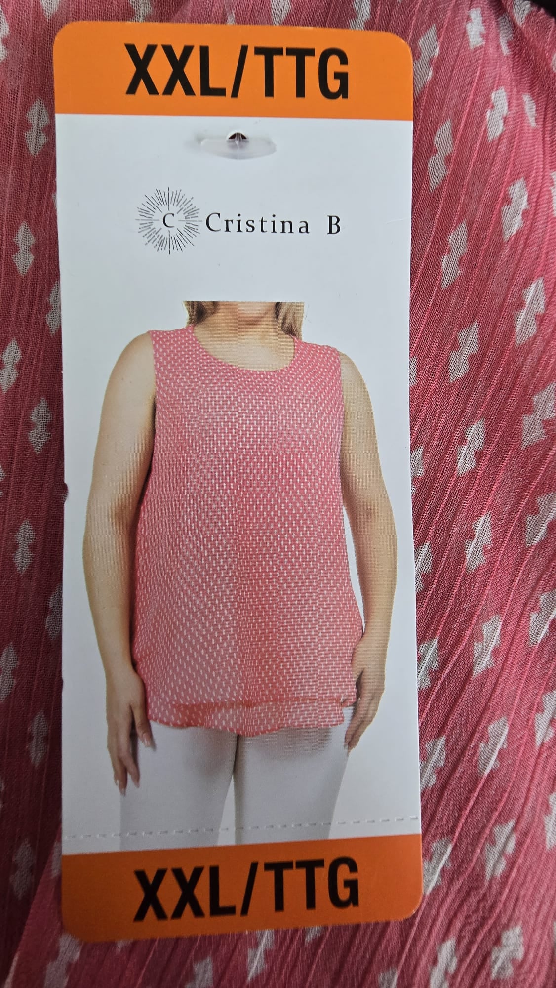 CB SLEEVELESS TUNIC Size XXL
