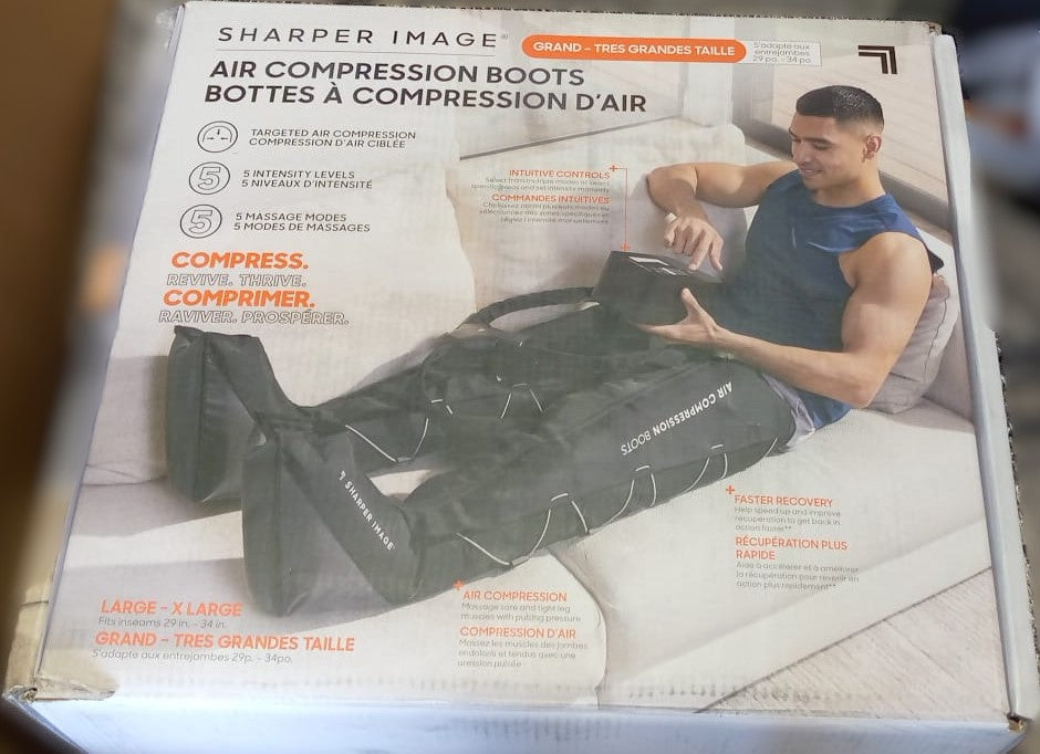 Sharper Image Leg Air Compressor (L/XL)
