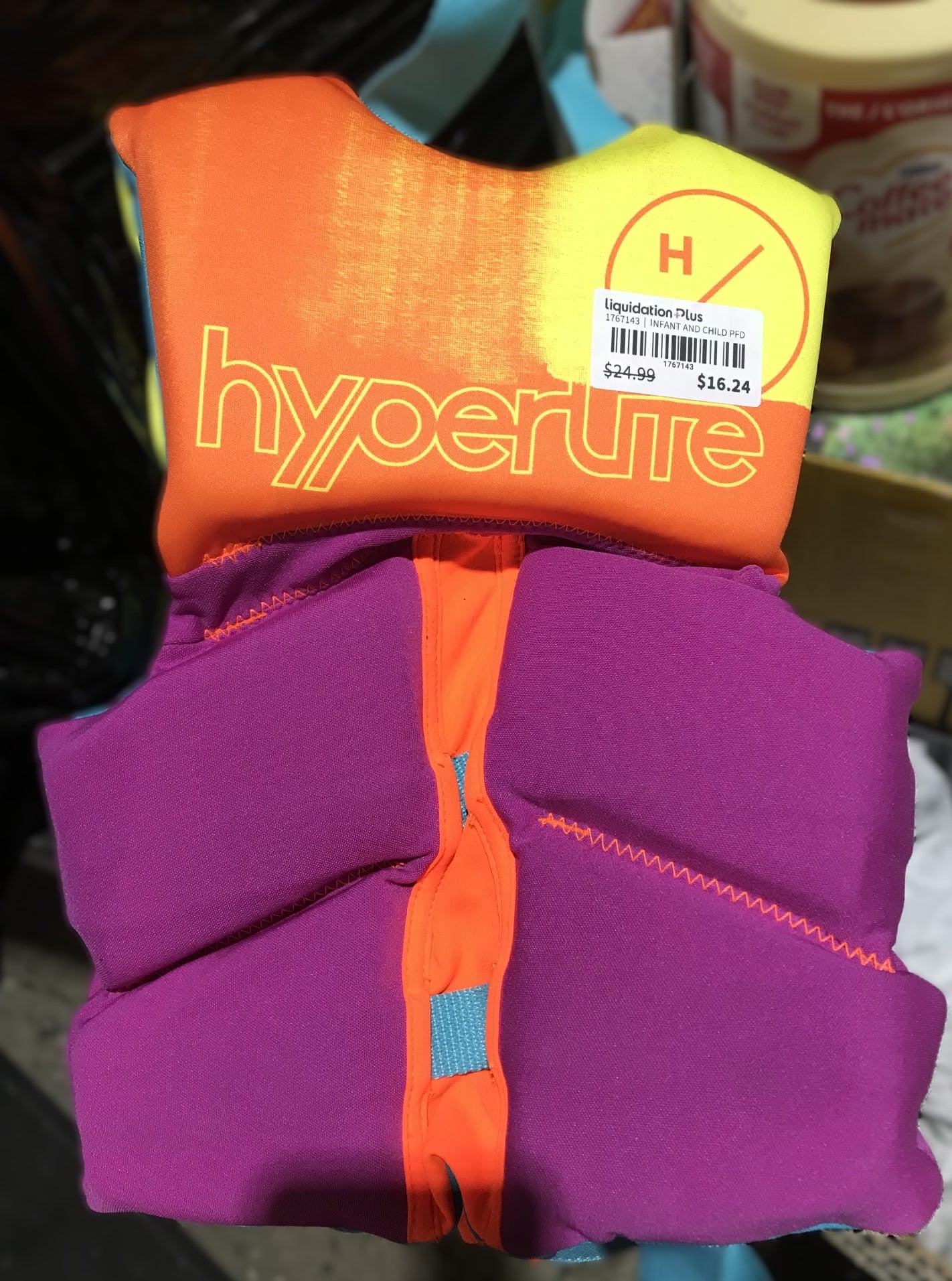 HYPERLITE INFANT AND CHILD PFD 15-25kg (33-55lb)