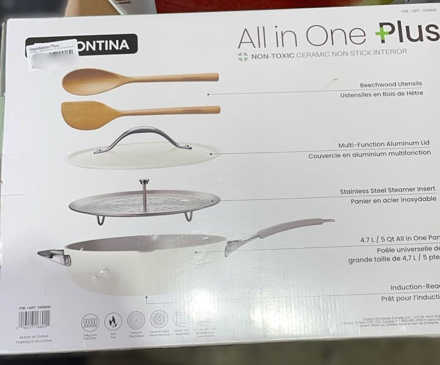 TRAMONTINA ALL IN 1 PLUS PAN 5 PIECES