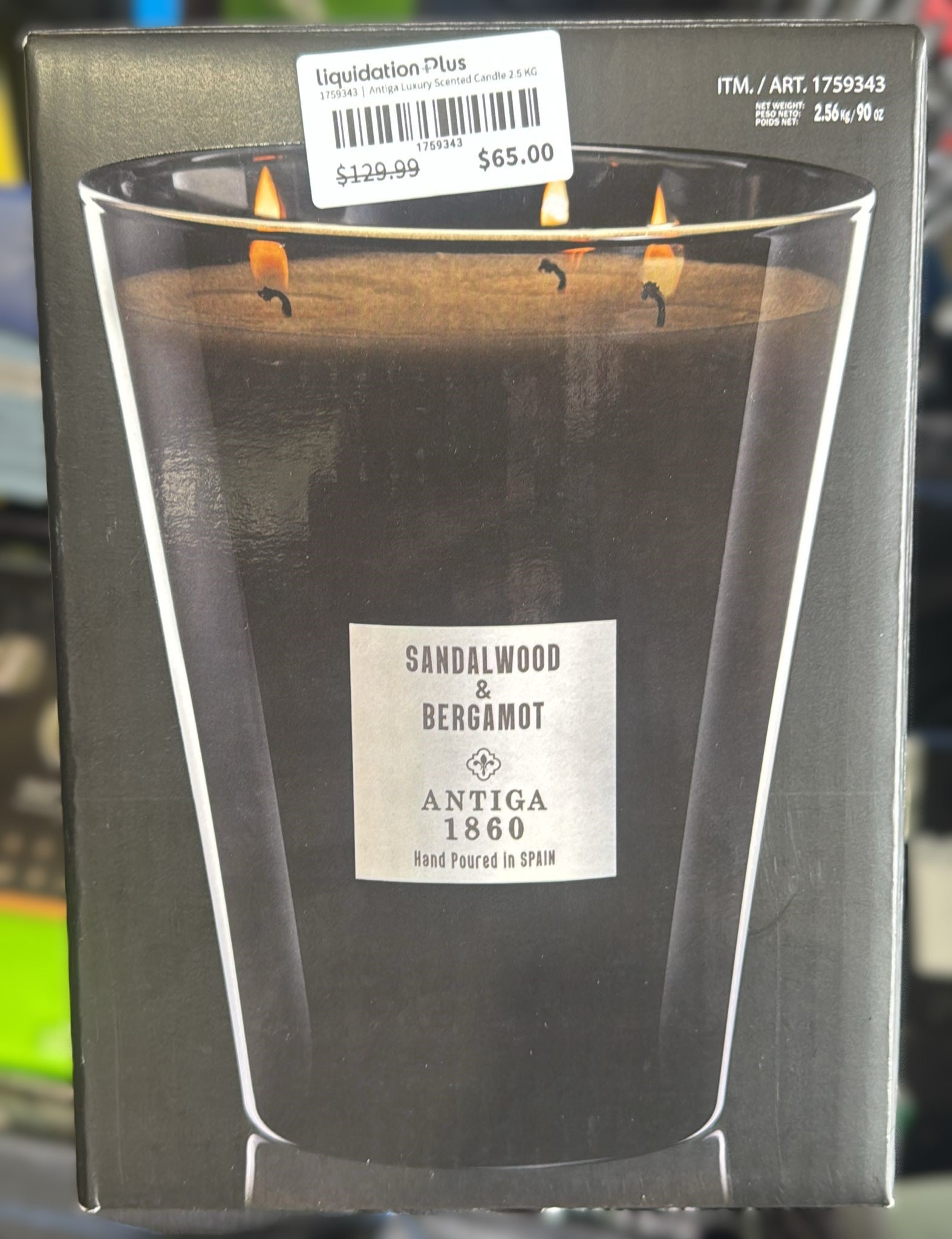 Antiga Luxury Scented Candle 2.5 KG