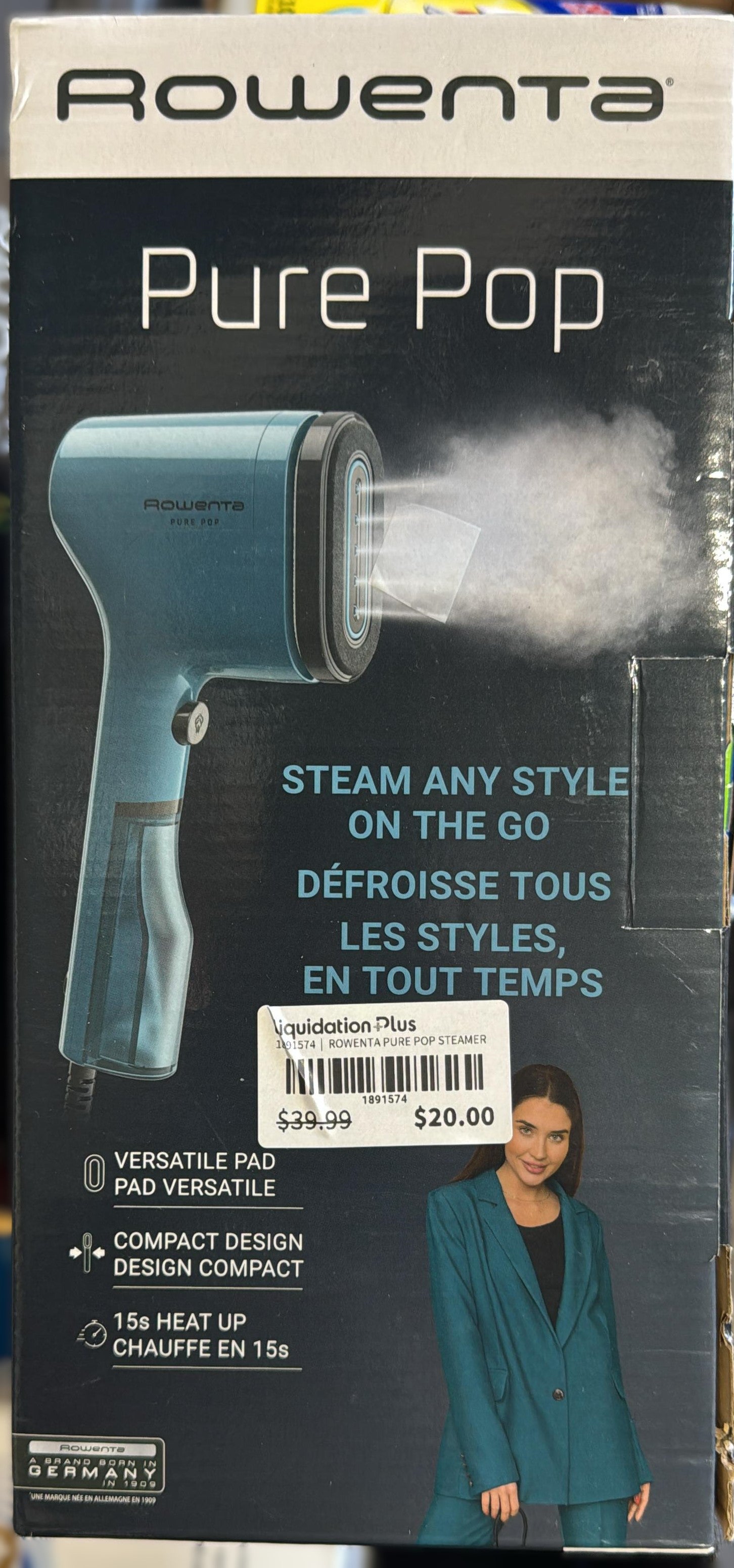 ROWENTA PURE POP STEAMER