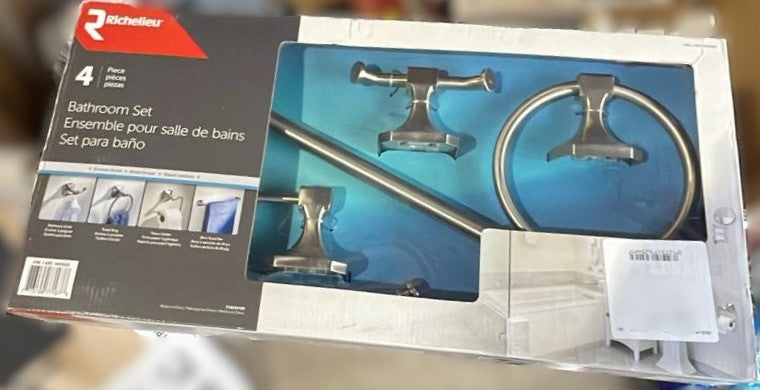 RICHELIEU BATHROOM ACCESSORY SET 4 PIECES