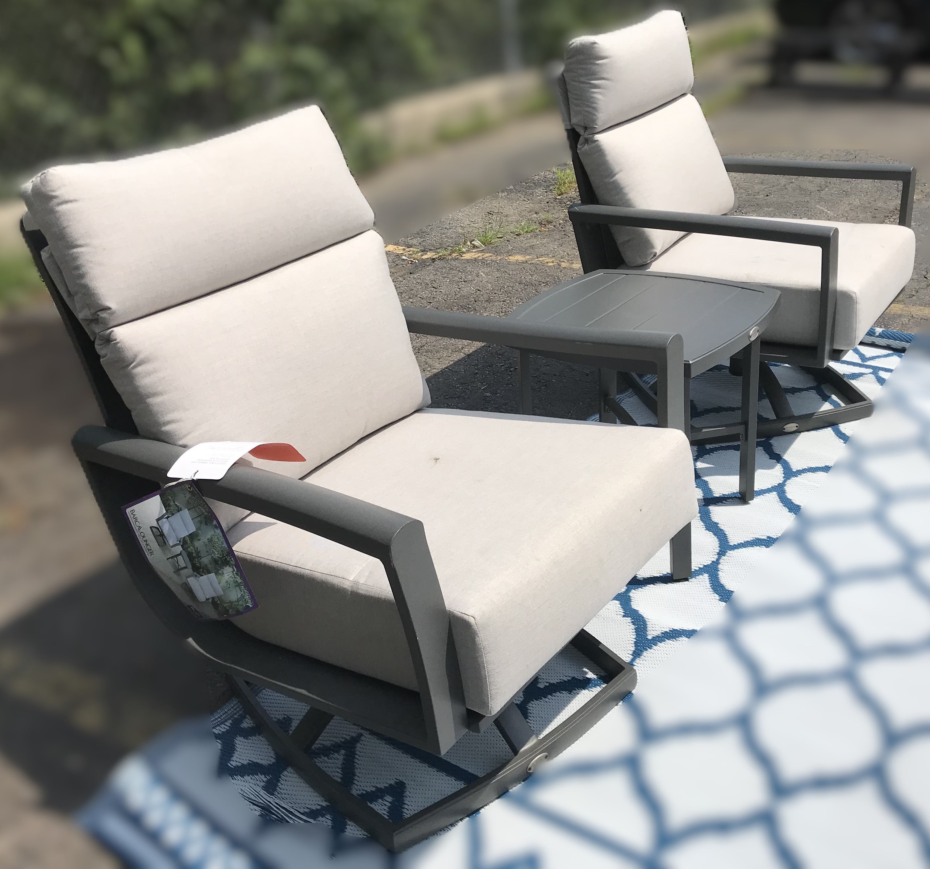 Rockport 3-piece Patio Conversation Set