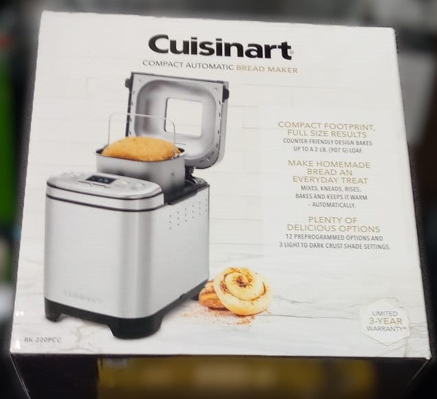 CUISINART AUTOMATIC BREADMAKER BK-220PCC