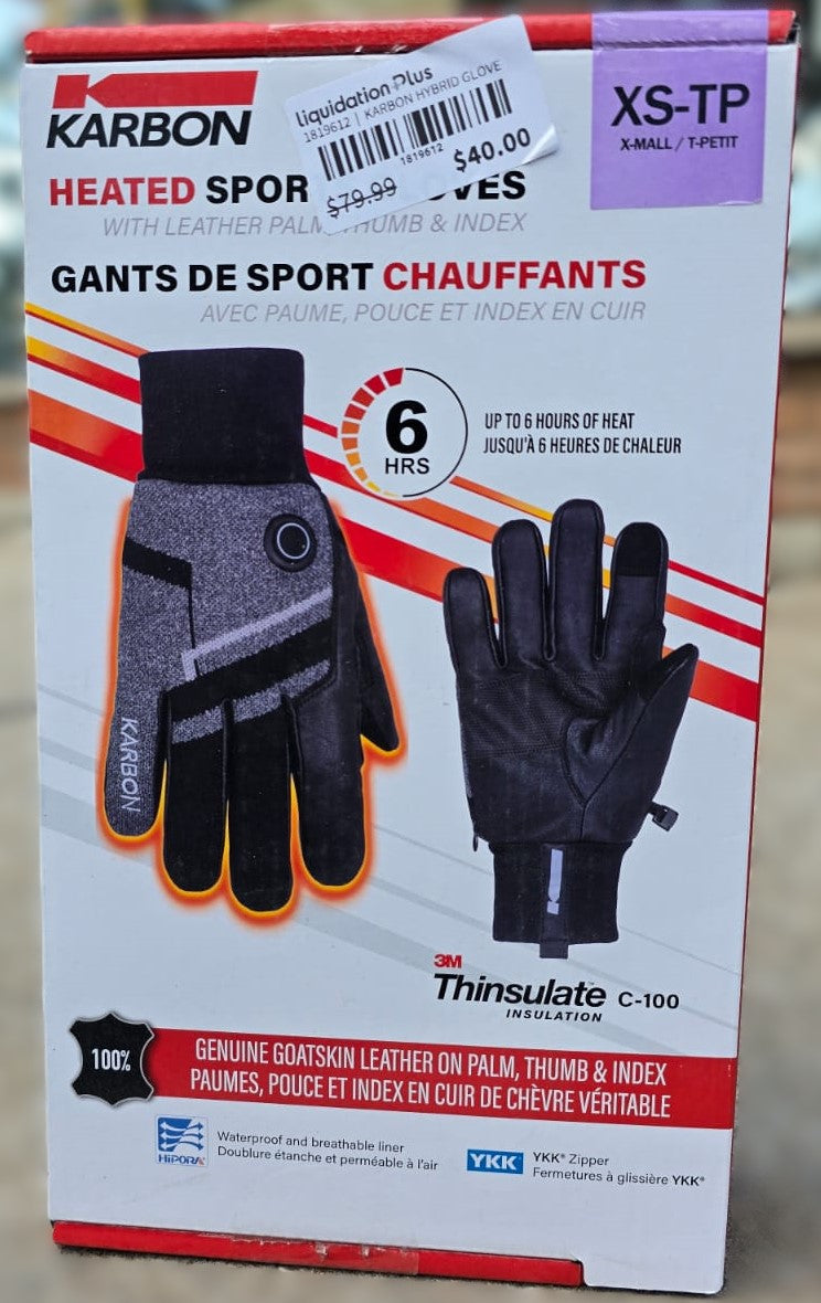 Karbon Heated 3D Hybrid Gloves