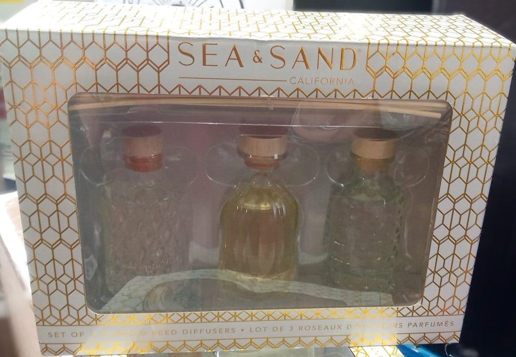 SEA & SAND REED DIFFUSER 3 PIECES