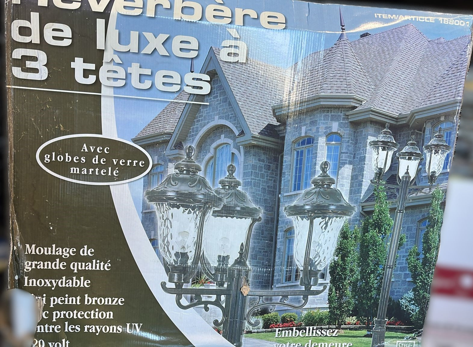 Deluxe 3 Bulb Street light