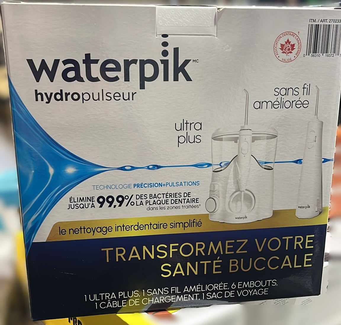 Waterpik Ultra Plus & Cordless Enhance Water Flosser Combo Pack