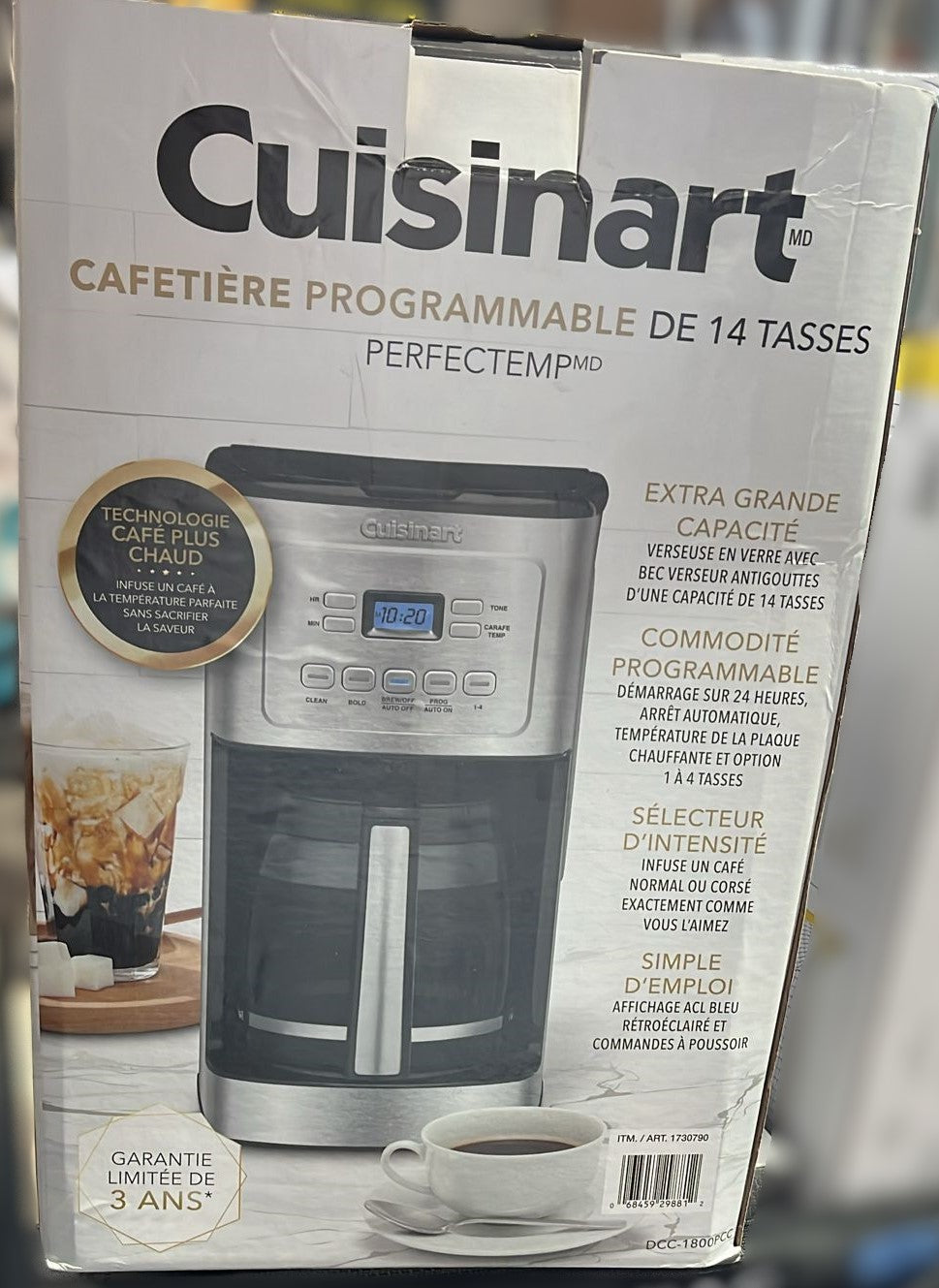 Cuisinart PerfecTemp 14-cup Programmable Coffeemaker