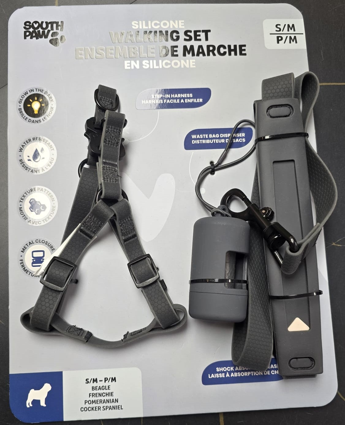 South Paw 3 piece Walking Set For DOGS