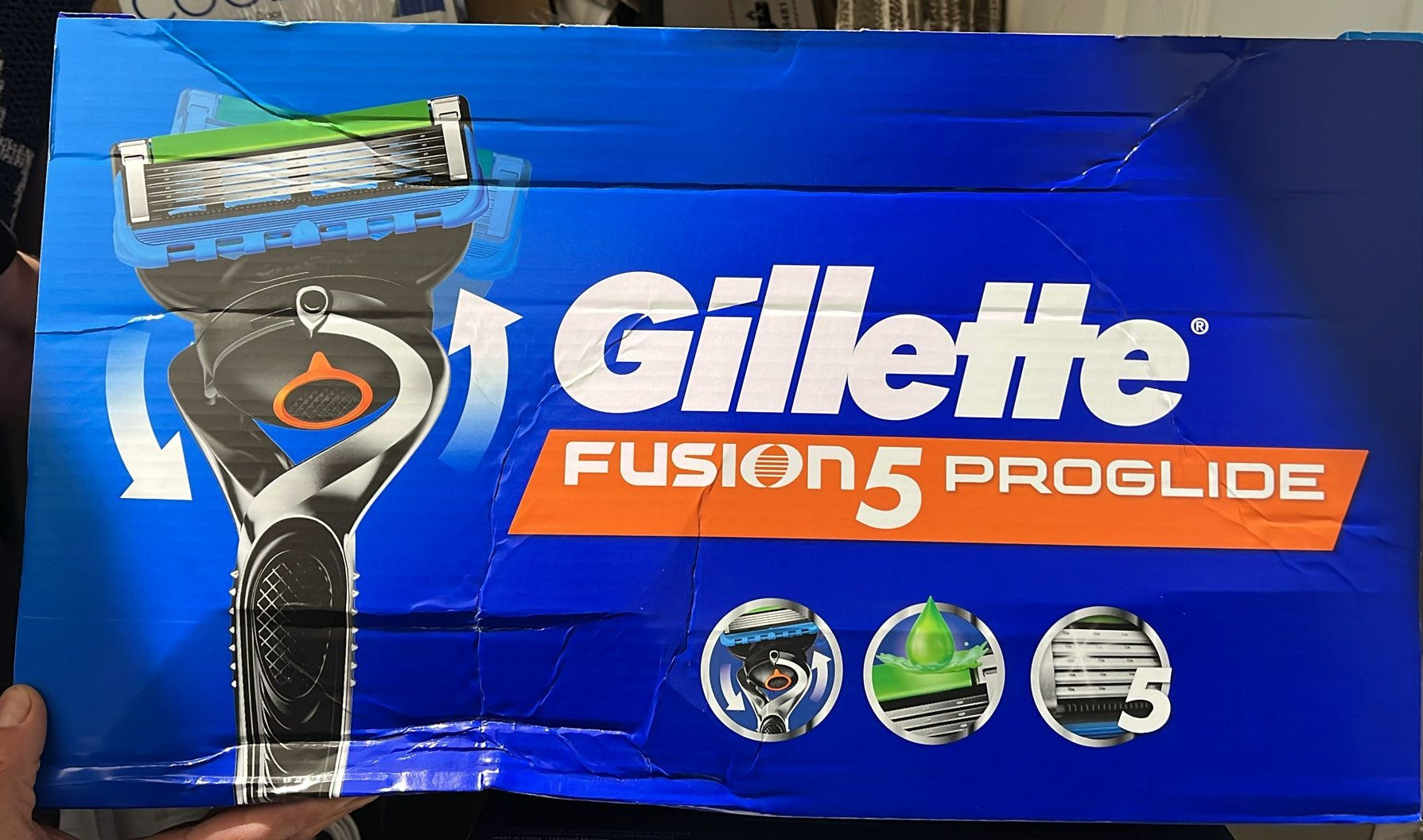 Gillette Fusion5 Proglide Razor + 18 Cartridges