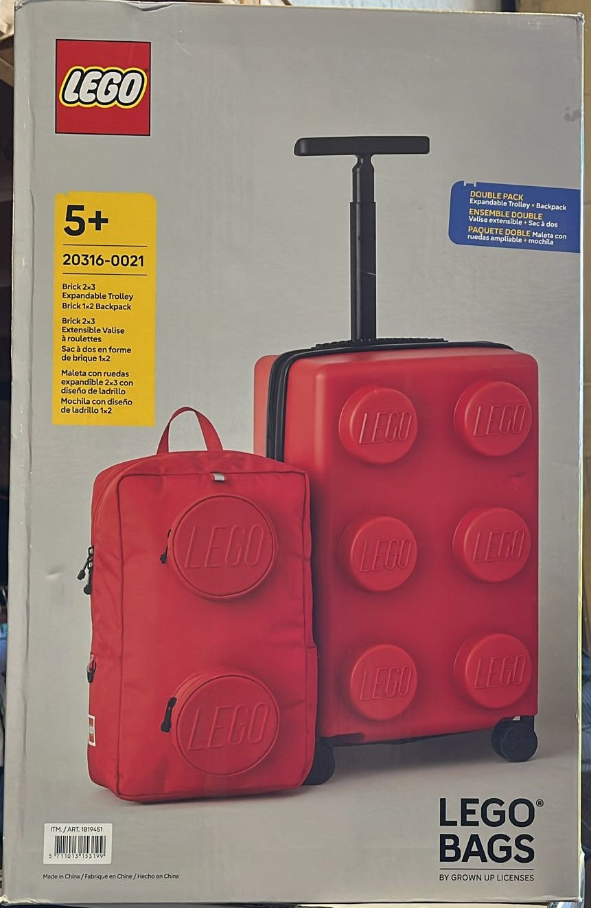 Lego Carry-on & Backpack Luggage Set