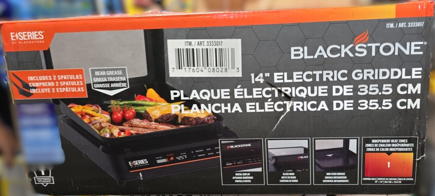 Blackstone E-Series 35.56 cm (14 in.) Electric Tabletop Griddle