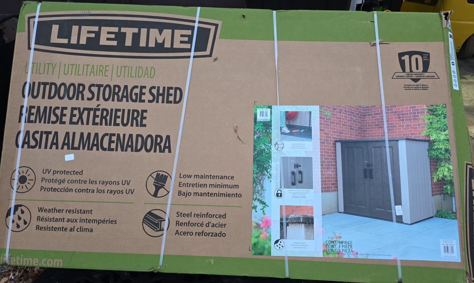 Lifetime 6 ft. x 4 ft. Utility Shed