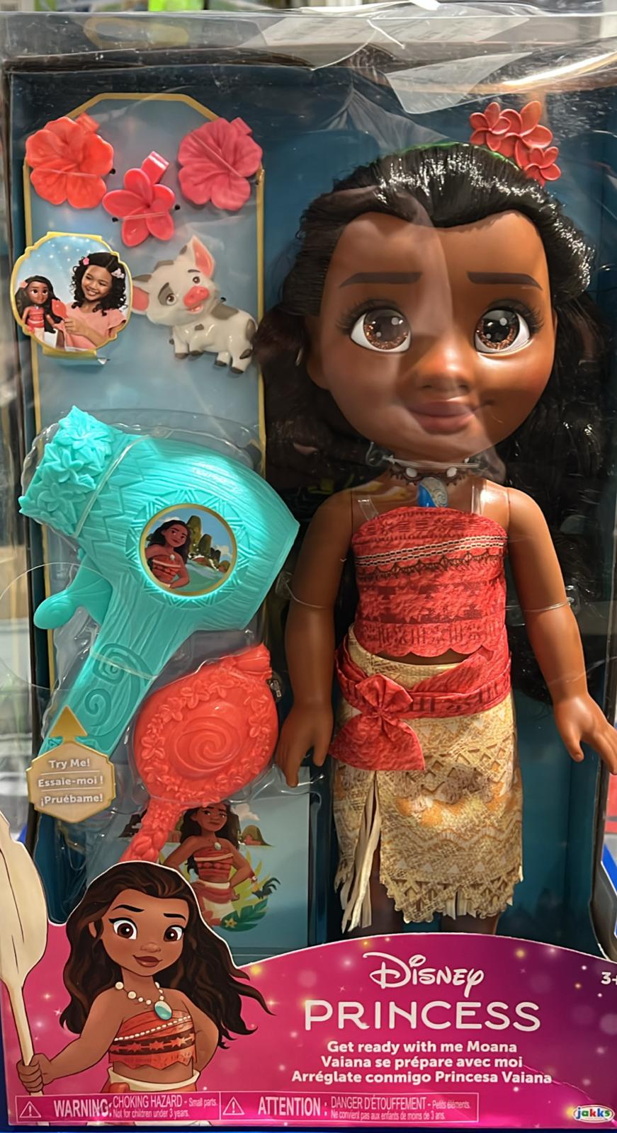 Disney Large Doll & Hair Play Set