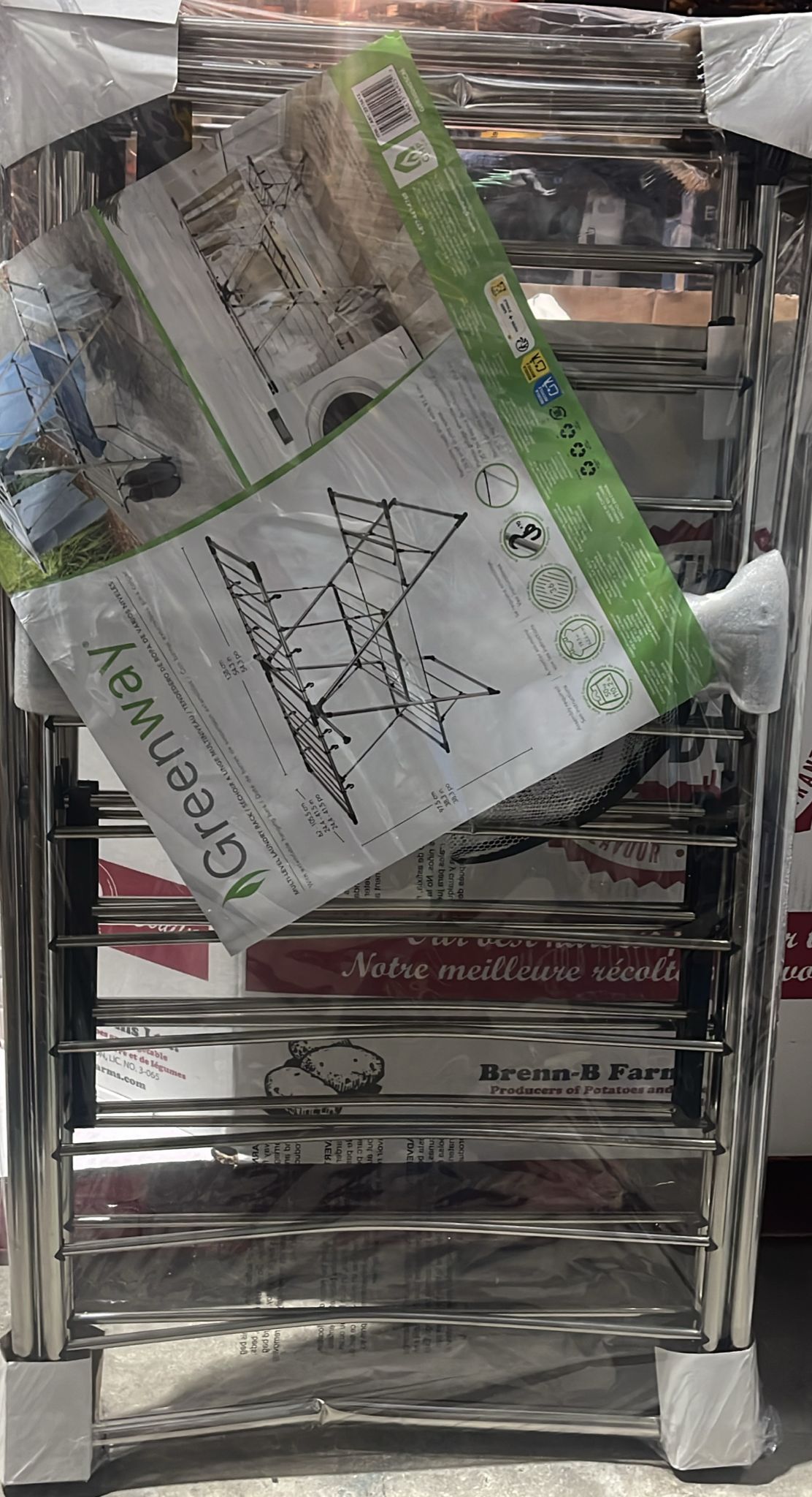Greenway Multi-level Stainless Steel Laundry Rack