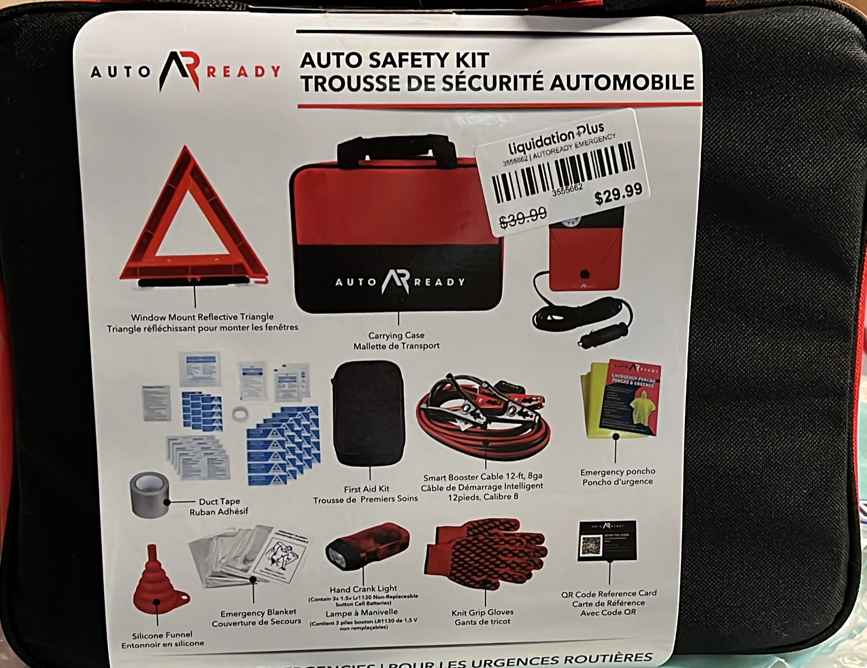Auto Ready Auto Safety Kit, 68-peices