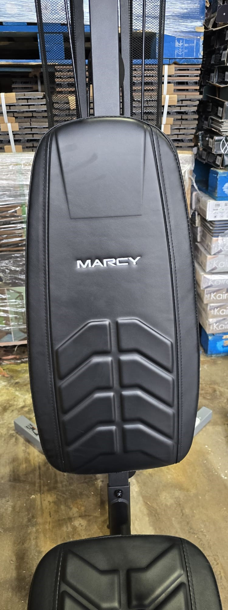 MARCY Home Gym with 150 lb Cast Iron Plates