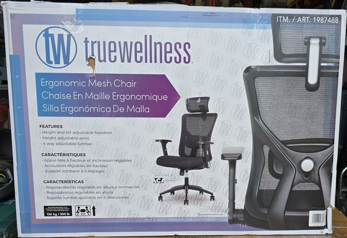 TrueWellness Mesh Office Chair