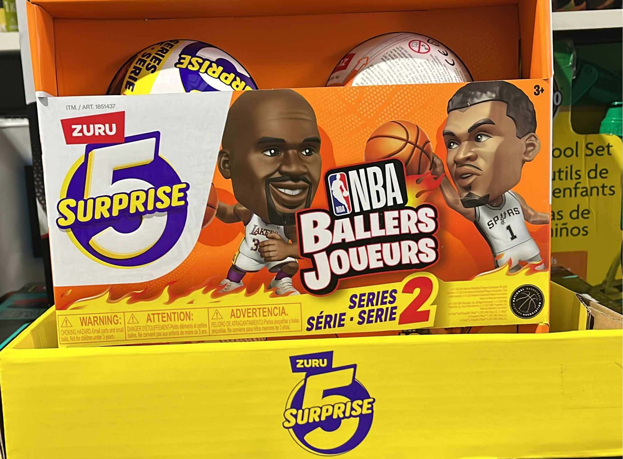 5 Surprise NBA Ballers Series 2 4 PACK by ZURU (3+ Years)