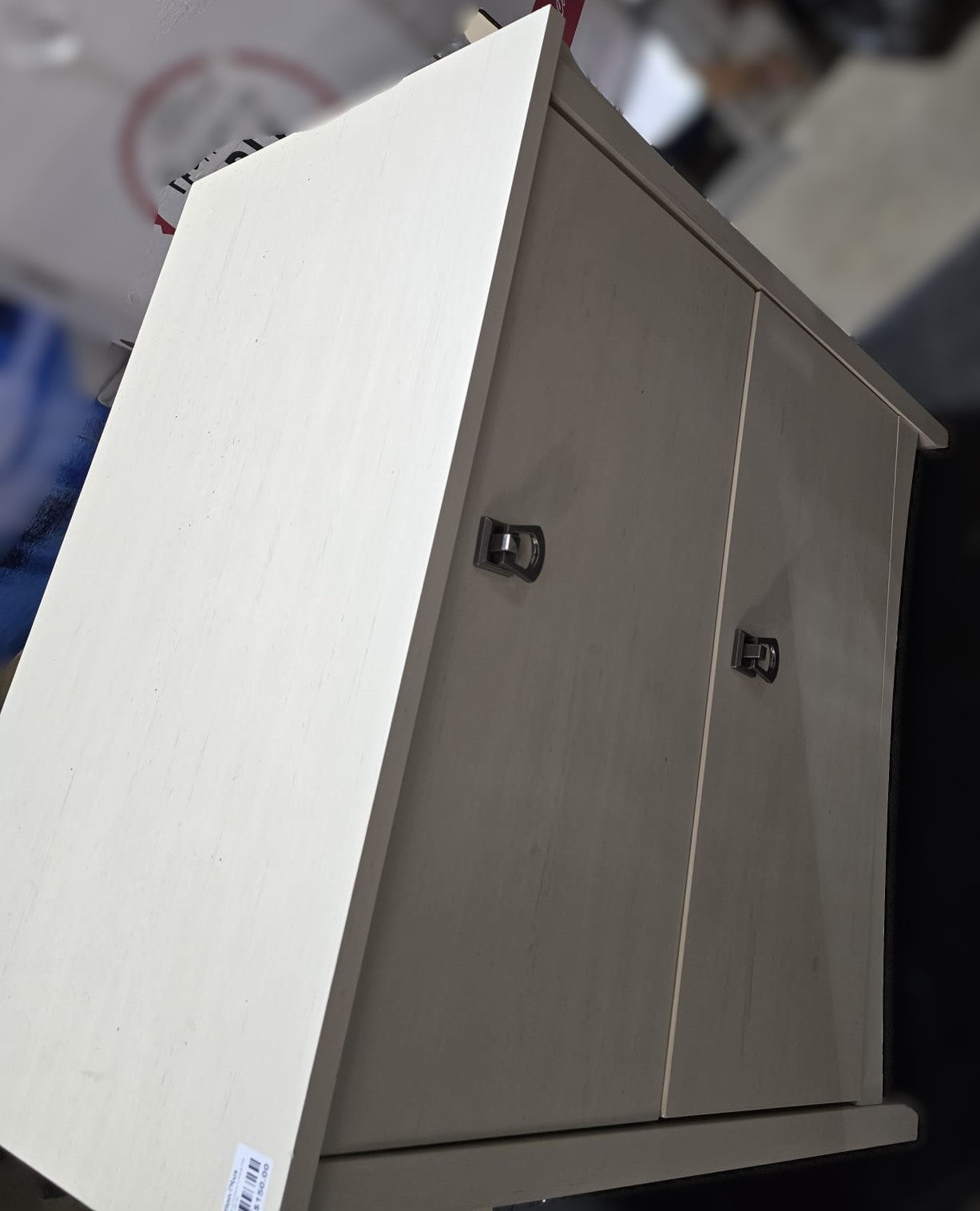 Bush Salinas 2 Drawer Lateral File Cabinet White