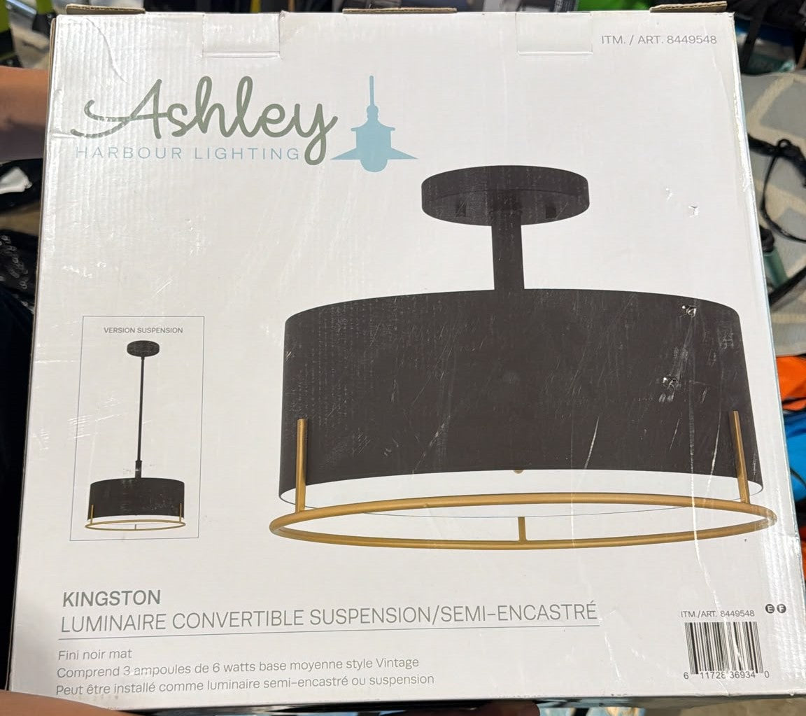 ASHLEY HARBOR CONVERTIBLE TO SEMI FLUSH