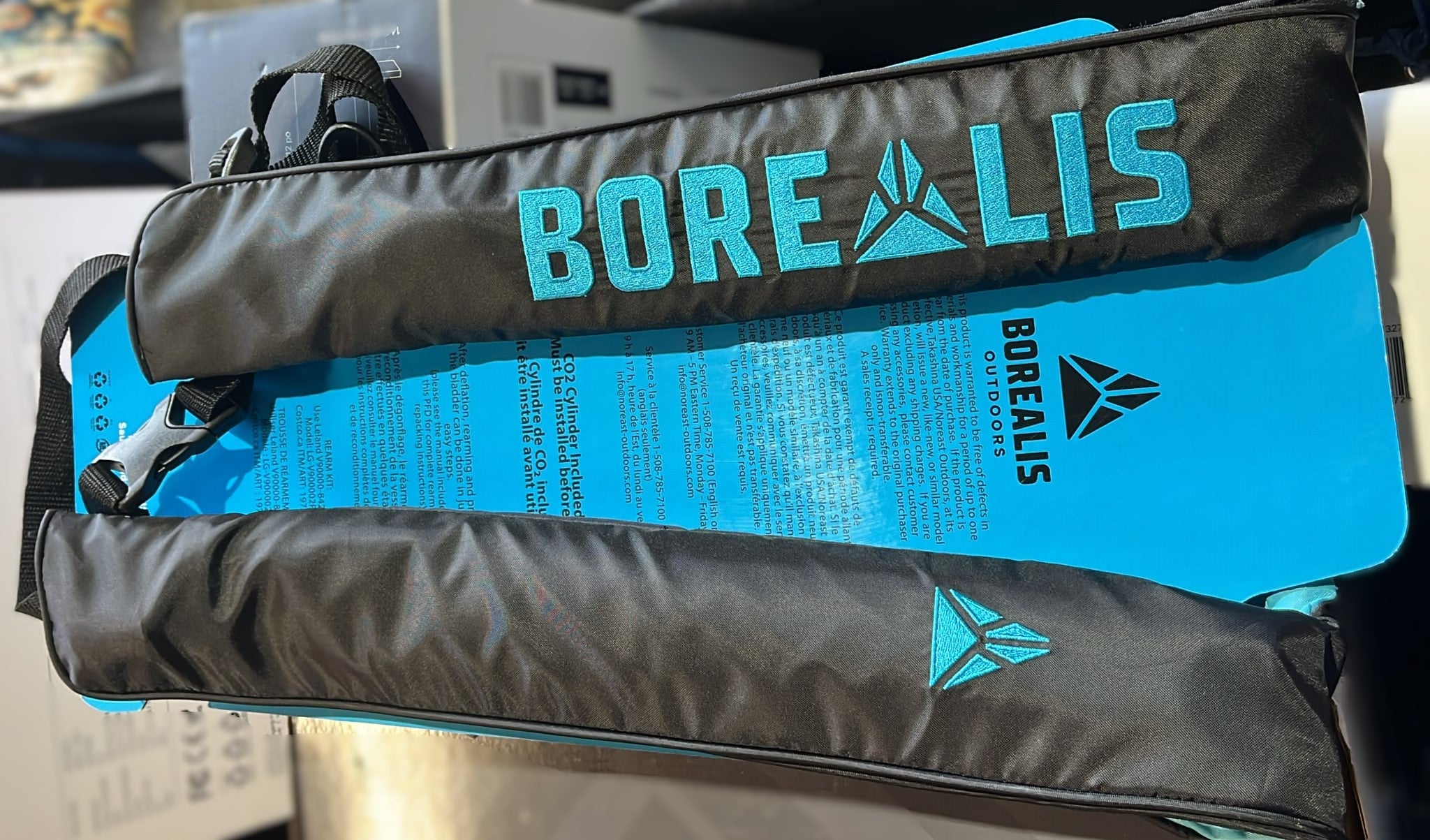 BOREALIS INFLATABLE PFD VEST AUTOMATIC & MANUAL