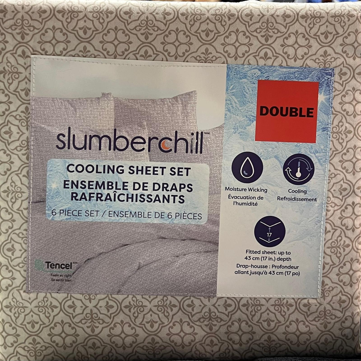 Slumber Chill 6-Piece Double Sheet Set