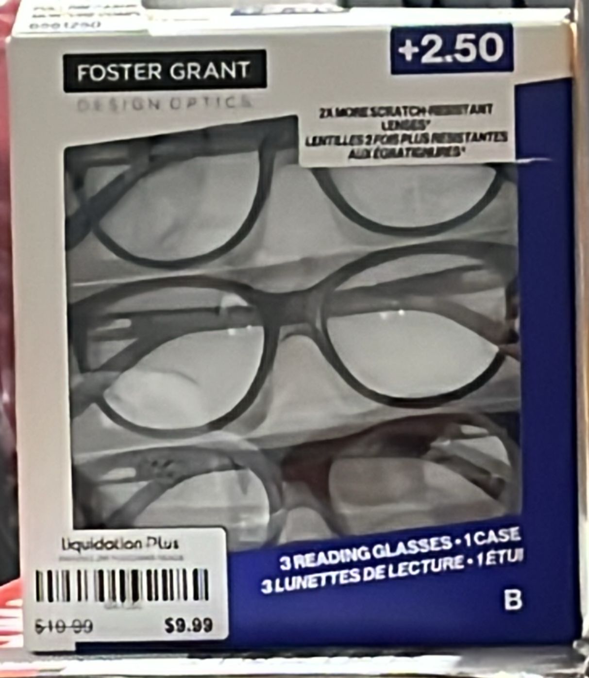 Design Optics by Foster Grant Addie Readers, 3-pack
