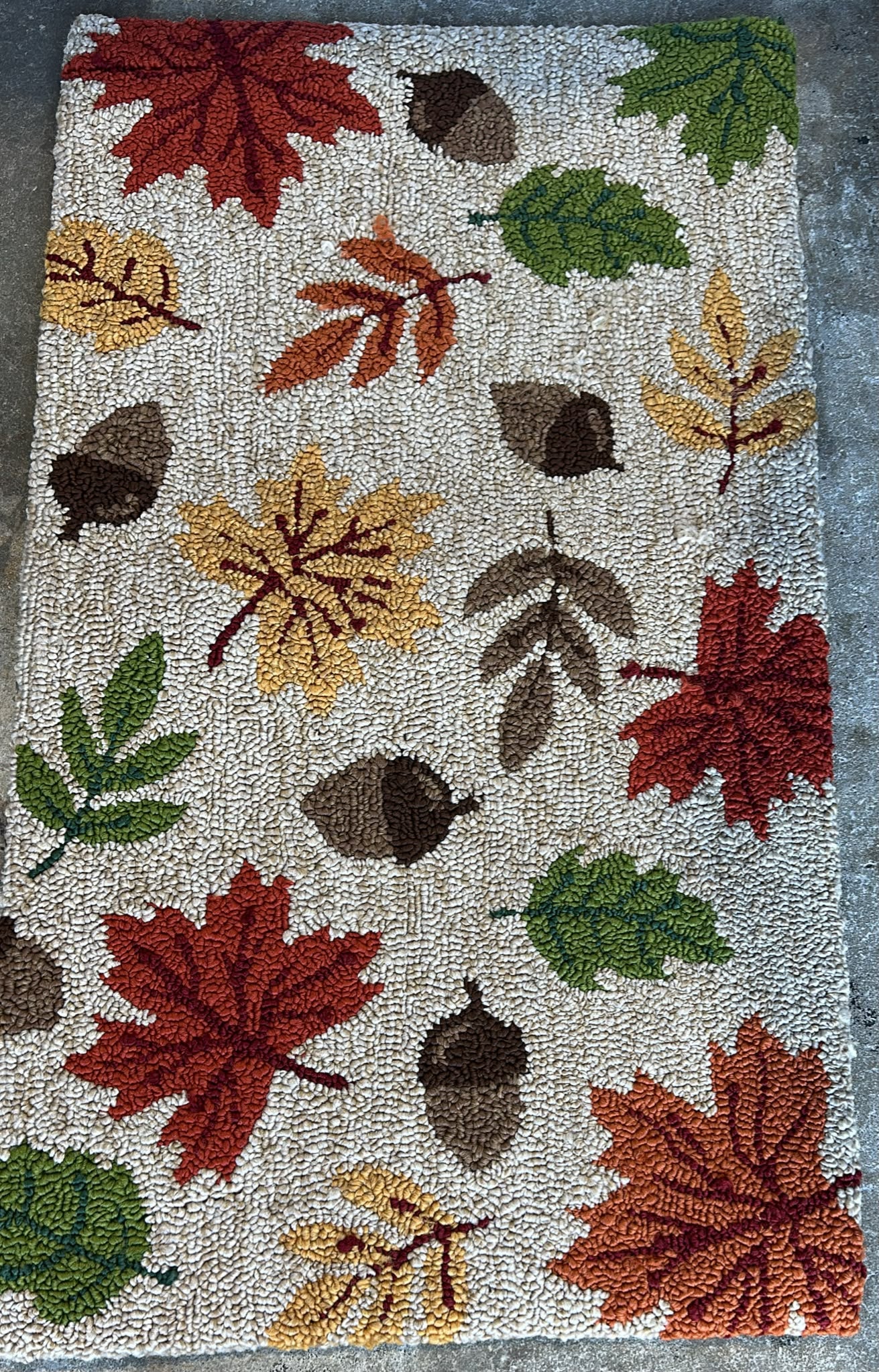 Devgiri Harvest Hand-Hooked Accent Rug