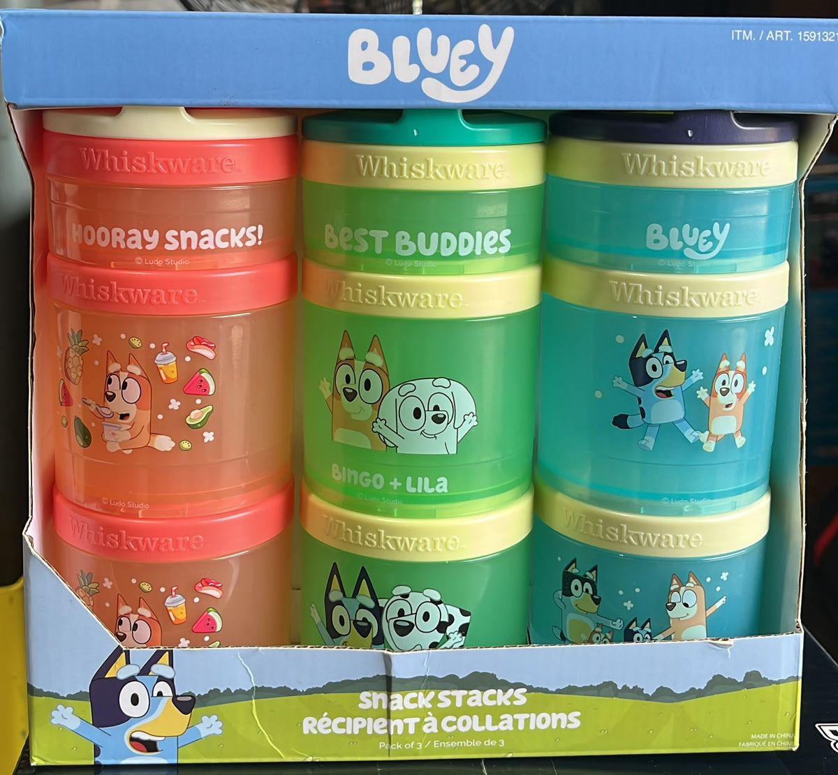 BlenderBall Whiskware Bluey Snack Container