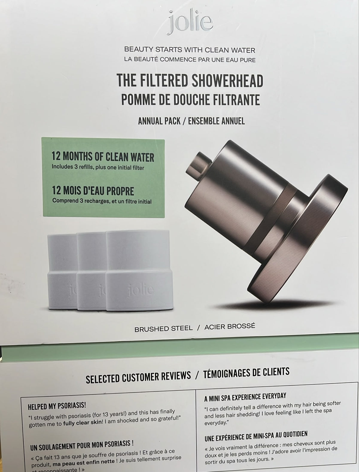 JOLIE SHOWERHEAD FILTERED