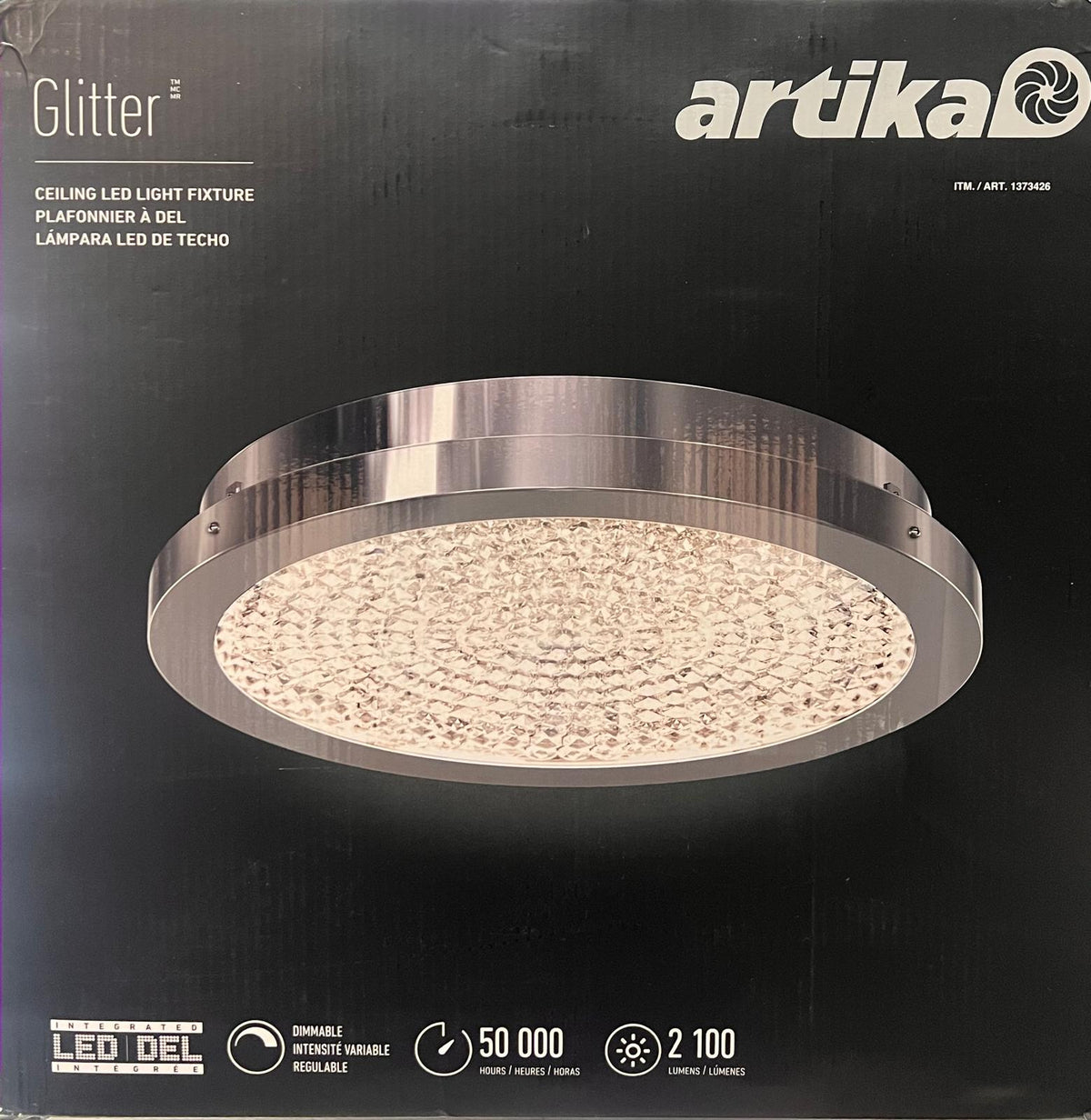ARTIKA LED CEILING LIGHT GLITTER