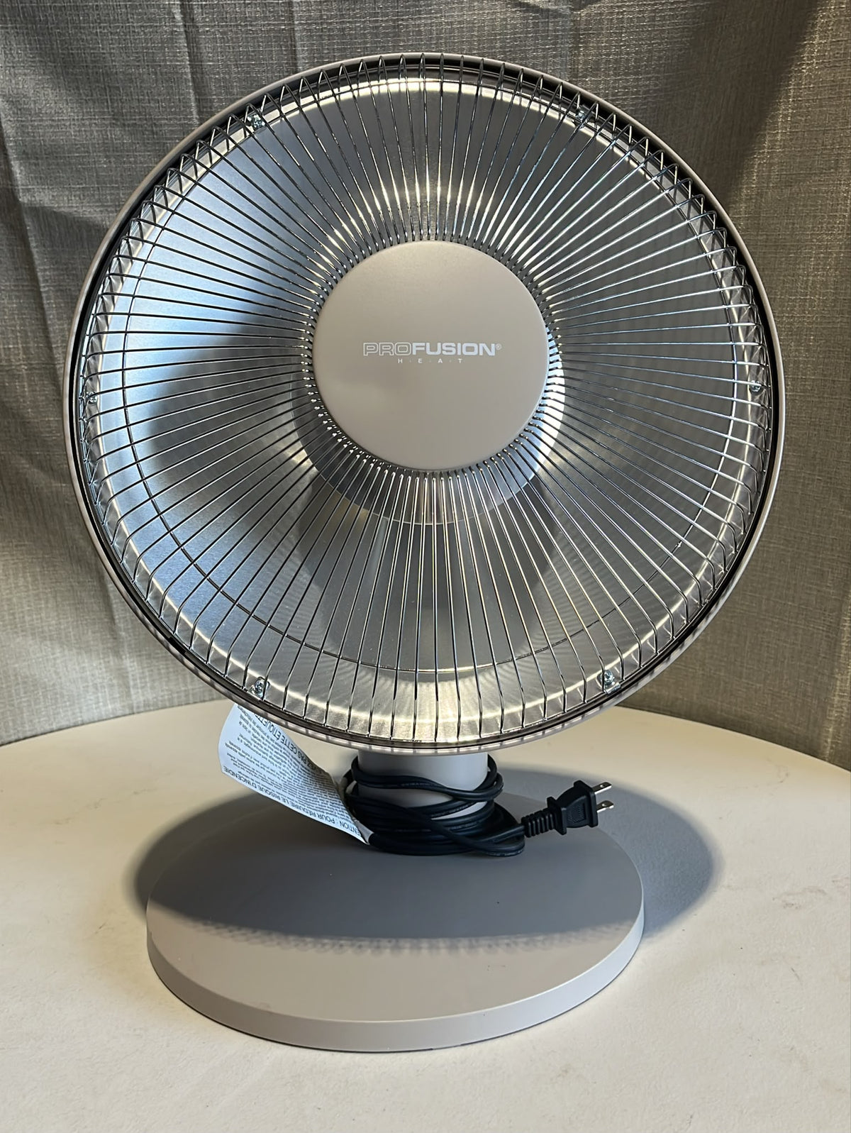 Profusion Heat Parabolic Heater with Oscillation