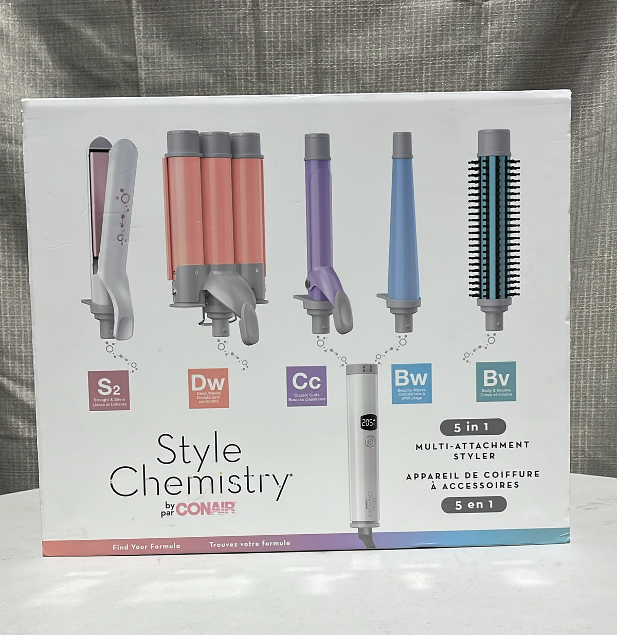 Conair Style Chemistry 5 in 1 Multi-Attachment Styler