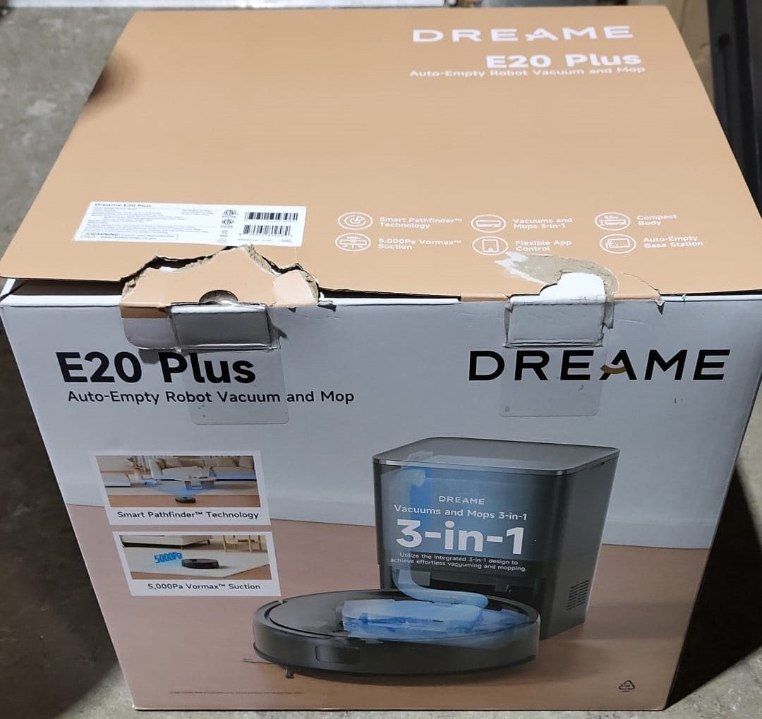 Dreame E20 Plus Vacuum and Mop Robot with Auto-Empty Station