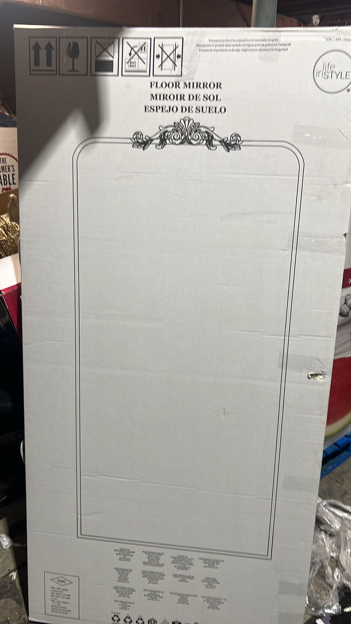 Ravena 30" x 65" Floor Mirror