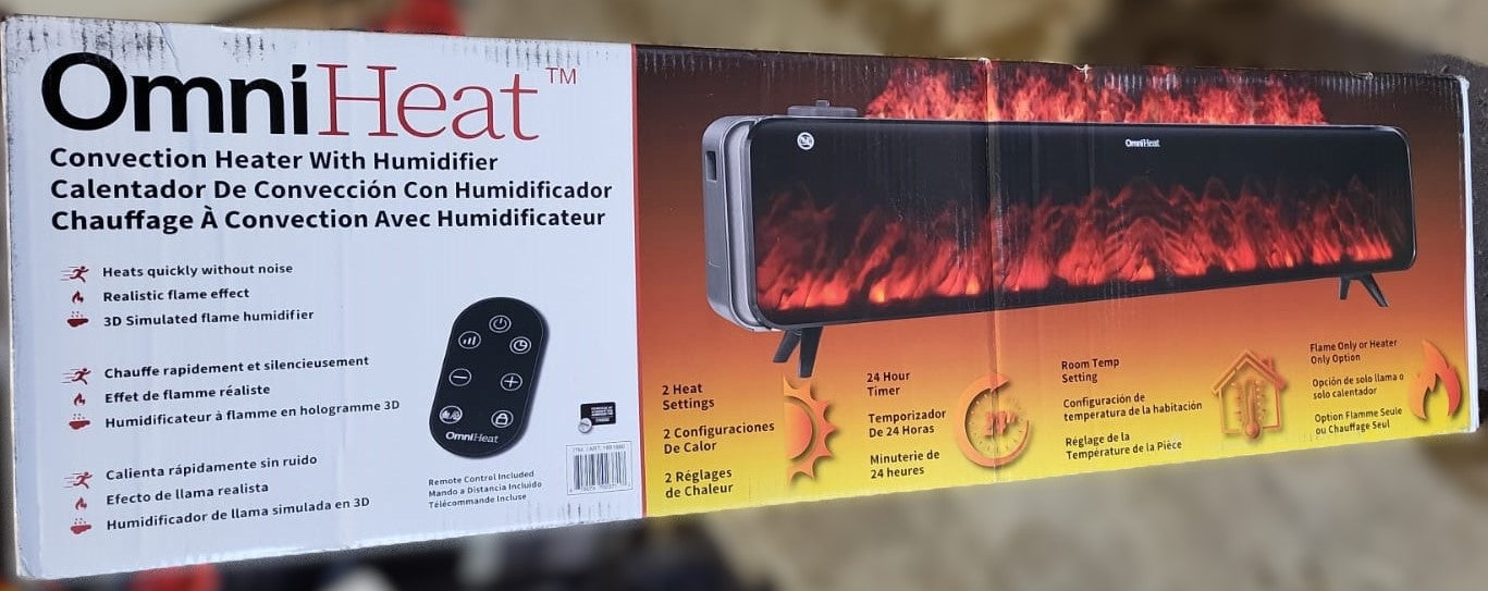 OmniHeat Convection Heater with Humidifier