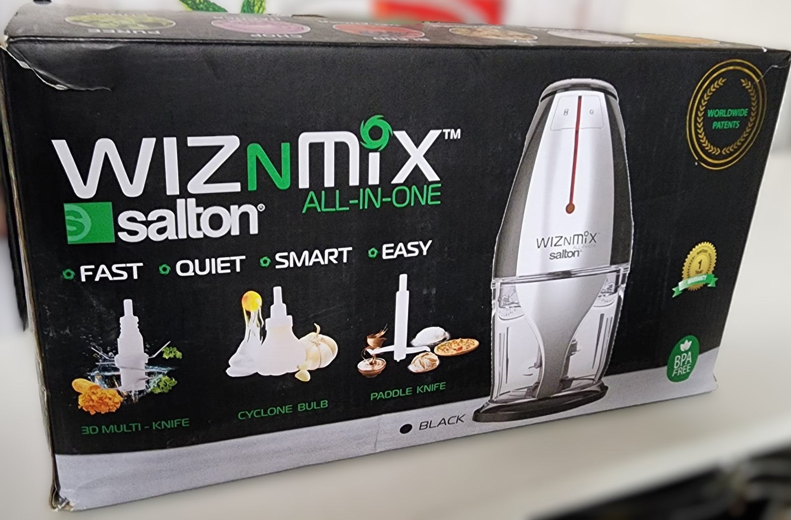 SALTON WIZ N MIX ALL BLENDER AND CHOPPER