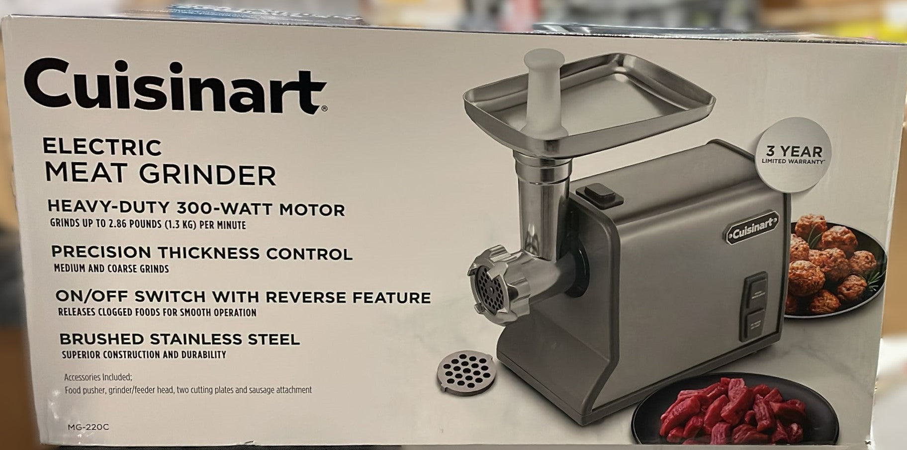 CUISINART PROFESSIONAL MEAT GRINDER