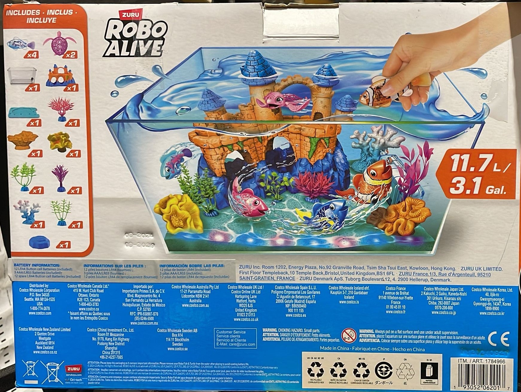 Robo Alive Fish Tank Playset