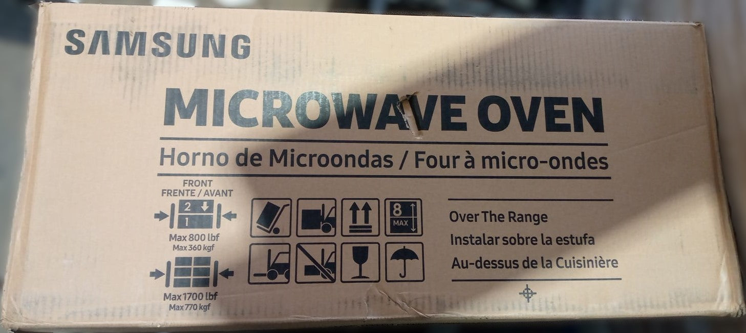 Samsung 1.1 cu.ft. Stainless Steel Slim Over the Range Microwave - 400 CFM
