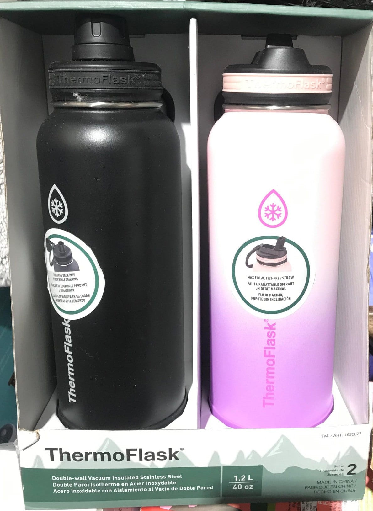 ThermoFlask Stainless Steel Bottle