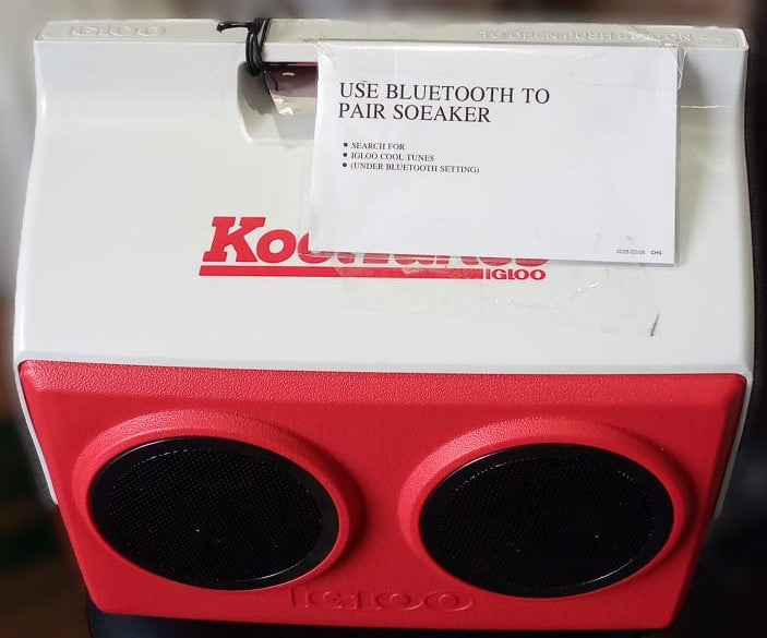Playmate KoolTunes 14 QT cooler with Bluetooth
