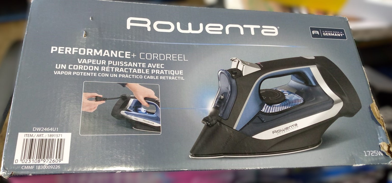 Rowenta Access Steam Retractable Cord Iron