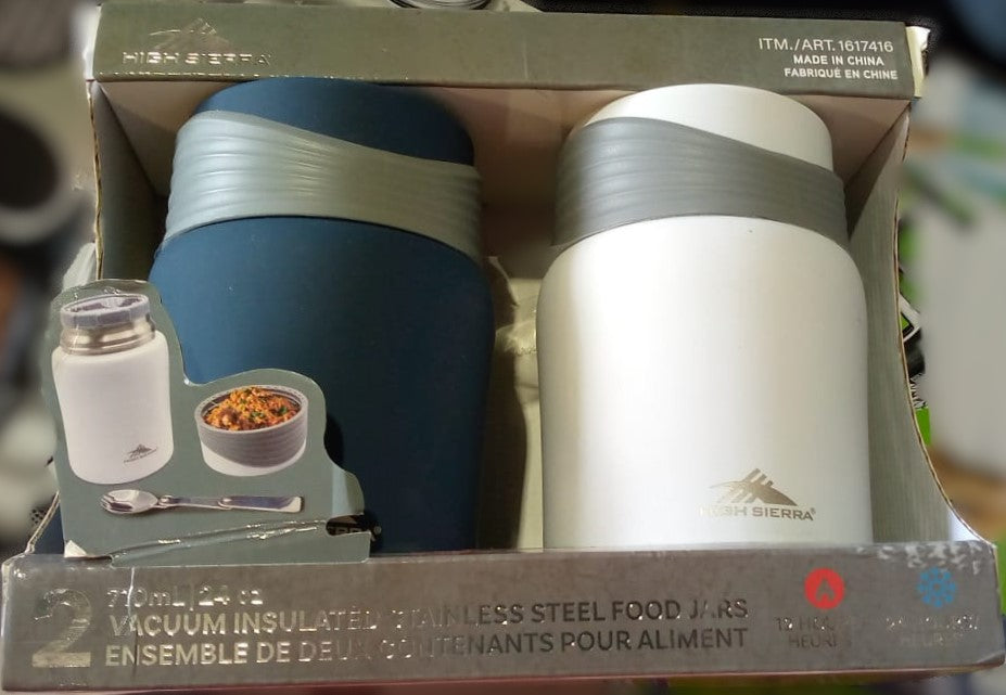 High Sierra 709 mL (24 oz.) Food Jars, 2-pack